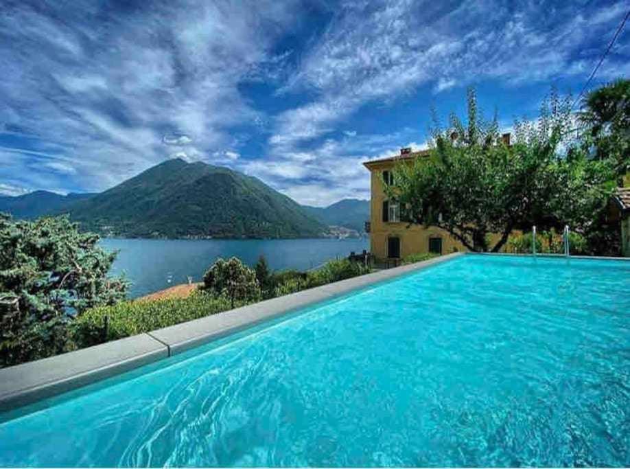 Villa Peroni Lake Como Classic With Swimming Pool Argegno Exterior photo