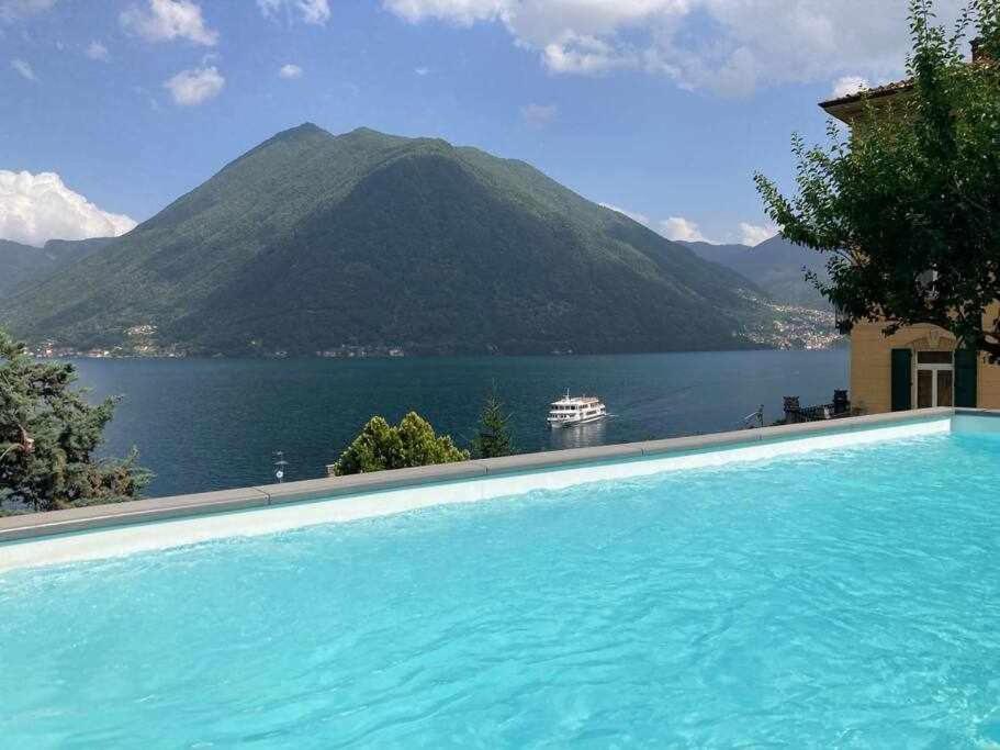 Villa Peroni Lake Como Classic With Swimming Pool Argegno Exterior photo