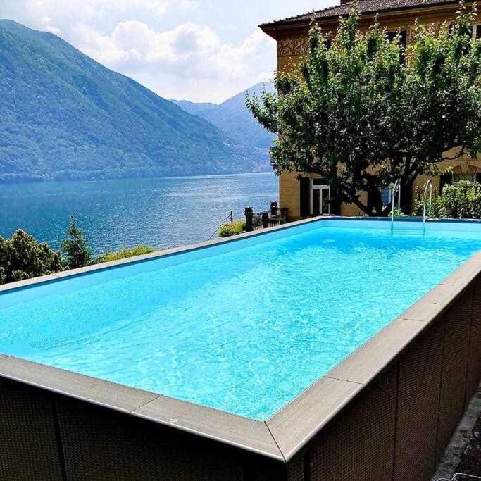 Villa Peroni Lake Como Classic With Swimming Pool Argegno Exterior photo